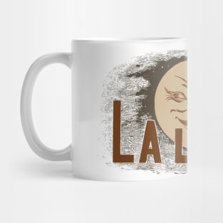 Moon Face with the French phrase, "La Lune" Mug